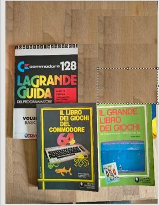 LOTTO LIBRI GIOCHI PROGRAMMATORE COMMODORE 128 64 JACKSON - Immagine 1 di 4