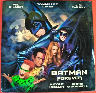 BATMAN FOREVER 1995 SCI-FI ACTION FANTASY LASER DISC  EXTENDED PLAY 2-DISC SET — 第 1/2 张图片