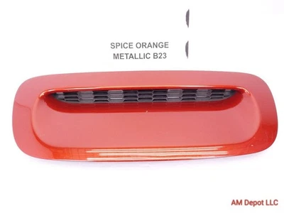 2012 Mini Cooper S R56 R57 R55 R58 R59 Hood Scoop Air Inlet Spice Orange - Image 1 of 4