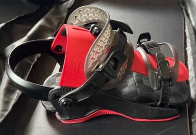 Fijaciones de snowboard Rome SDS Trace rojas medianas/grandes para hombre Foto 1 de 4