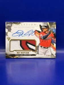 Bo Naylor RC 2023 Topps Inception Auto Player Worn Patch 89/149 #IAPBNA - Bild 1 von 2