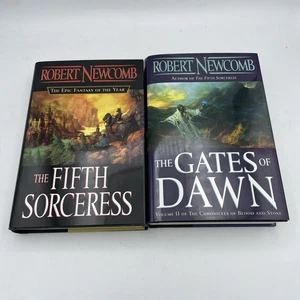The Fifth Sorceress by Robert Newcomb First Edition HC & The Gates Of Dawn Lot - Picture 1 of 1