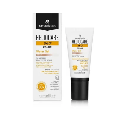 HELIOCARE 360 Heliocare Color Water Gel Beige SPF50+ 50ml Tinted Sunscreen & UV Protection