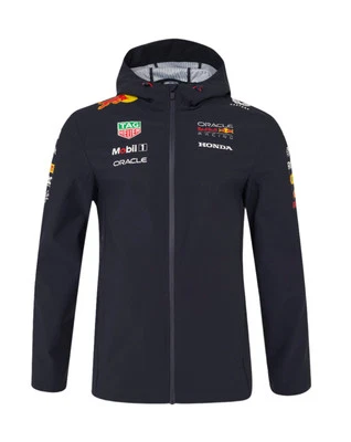 Red Bull Racing F1 2025 Team Rain Jacket- Navy - Image 1 of 4