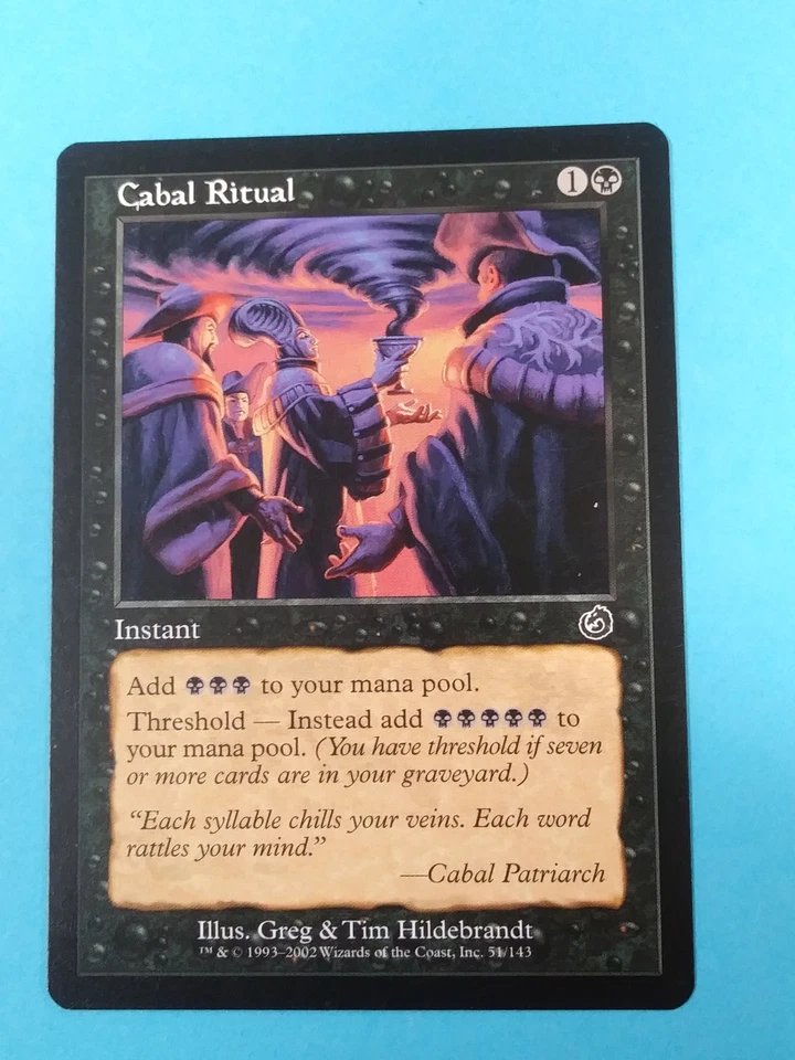 Magic the Gathering Torment - 1x CABAL RITUAL - Black Common NM - Image 1 of 1