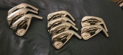 Hierros forjados Callaway Apex CF19 4-9, PW, SW, AW cabeza derecha para hombre SOLO Foto 1 de 4