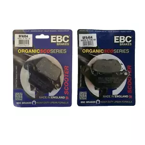 EBC Organic FRONT & REAR Brake Pads Fits YAMAHA N MAX 125 GPD125 2015 - 2023 - Picture 1 of 5