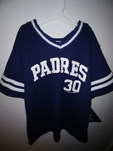 MLB San Diego Padres Eric Hosmer #30 Jersey Size Youth X-Small 4/5 - Picture 1 of 2
