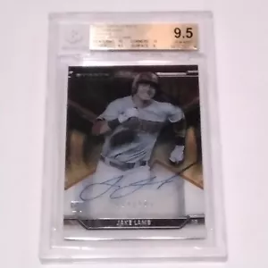 2015 Topps Strata - Autographs Orange Jake Lamb /175 (AU, RC) BGS 9.5 - Picture 1 of 4