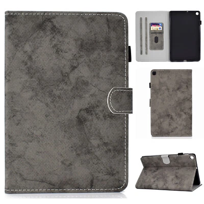 For Samsung Galaxy Tab A/E/S5e/S6/10.1''/10.5''/8 Leather Folio Case Stand Cover - Image 1 of 4