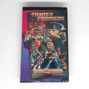 Transformers VHS Autobots vs the Decepticons Rare Vintage Animated Movie 1995 - Picture 1 of 5
