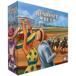 AEG Ready Set Bet, Horse Racing Betting Board Game, 2-9 Players, Teen Ages 14+