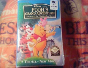 Disney Pooh's Grand Adventure: The Search for Christopher Robin (VHS, 1997) New - Picture 1 of 3
