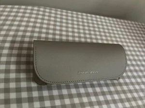 NEW GIORGIO ARMANI GENUINE BEIGE HARD CASE FOR EYEGLASSES/GLASSES FRAME/EYEWEAR - Picture 1 of 4