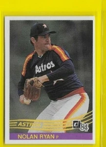 1984 Donruss Nolan Ryan Houston Astros #60 🤩🚀 NMMT  - Picture 1 of 2