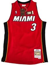 Miami Heat Jersey Wade 2005-06 Hardwood Classics Swingman Red M New with Tags