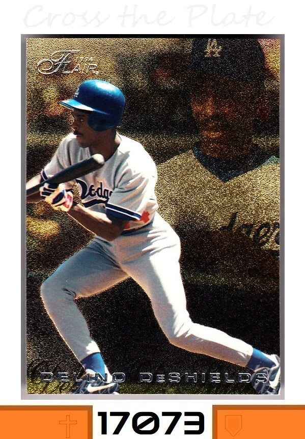 1-1996 FLAIR GOLD PARALLEL DELINO DeSHIELDS DODGERS SP CARD#290 - Image 1 of 1
