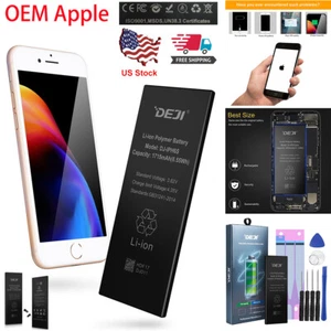 OEM Apple Repalcement Internal Battery For iPhone 6 6s 7 8 Plus SE w/ Tool Kits - Picture 1 of 35