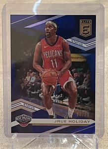 2019-20 Donruss Elite #76 JRUE HOLIDAY Blue Status SP 90/99