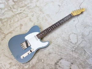 Used Tokai ATE-90B OLBR MIJ Custom Telecaster Bidings Old Lake Placid Blue W/GB - Picture 1 of 10