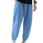 Casual Loose Men's Solid Color Summer Jogging Pants Carrot Pants Trousers