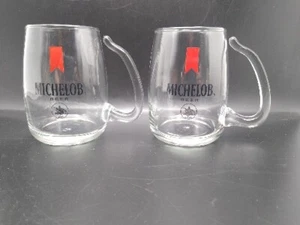 Juego de 2 tazas vintage Michelob mango abierto 16 oz de Libbey - Imagen 1 de 10