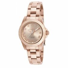 Invicta Women's 16763 Pro Diver Quartz 3 Hand Rose Gold Dial Watch