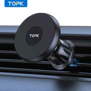 Magnetic Car Phone Holder Universal Air Vent Mount Hook Bracket Stand for Mobile - Picture 1 of 7