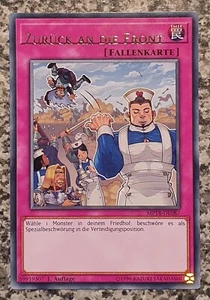 Yugioh Misprint Back to the Front MP18-DE087 Rare 1st Edition MINT - Bild 1 von 3