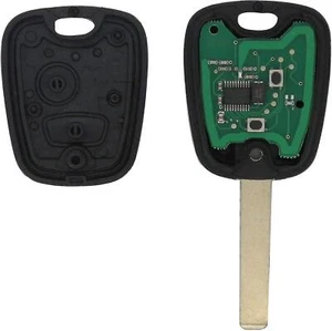 Chiave completa con elettronica per programmare PLIP Peugeot 107 207 307 407 106 - Picture 1 of 2