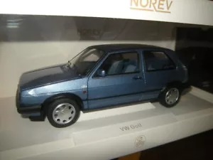 1:18 Norev VW Golf 2 "10 millones" 1988 Star blue/azul en embalaje original - Imagen 1 de 1