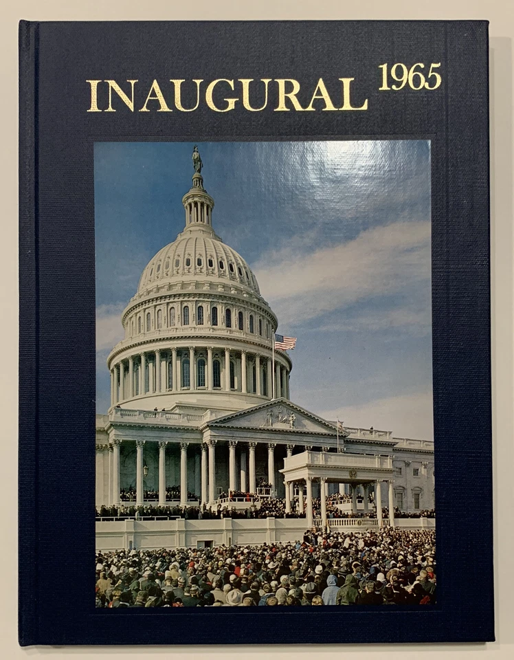 1965 PRESIDENT LYNDON JOHNSON Inauguration-Great Society-Threshold of Tomorrow - Image 1 of 4