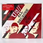 All Because Of You - U2 (3 Track Island Records CD Single) Free P&P
