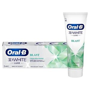 Oral-B 3DWhite Luxe Blast Whitening Toothpaste 75ml