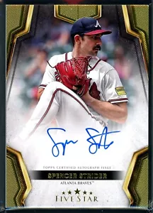 Spencer Strider Auto On Card 2024 Topps Five Star #FSA-SS - Foto 1 di 2