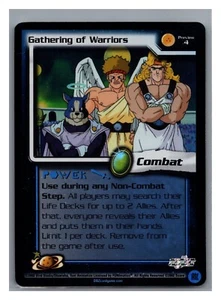1x DBZ CCG REUNIÓN DE GUERREROS VISTA PREVIA 4 HOLO FOIL DRAGON BALL Z LIMITED - Imagen 1 de 1