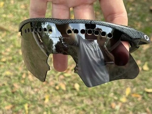 Occhiali da sole vintage Oakley M montatura slash ventilati modello 1 cinturino - Foto 1 di 8