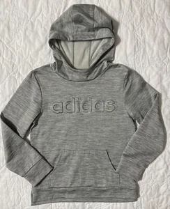 adidas Girls' Emboss Hoodie, Medium 10/12 - Picture 1 of 3