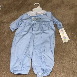 Baby Boy Clothes New Alexis 3 Month Blue Toy Dressy Outfit - Picture 1 of 6
