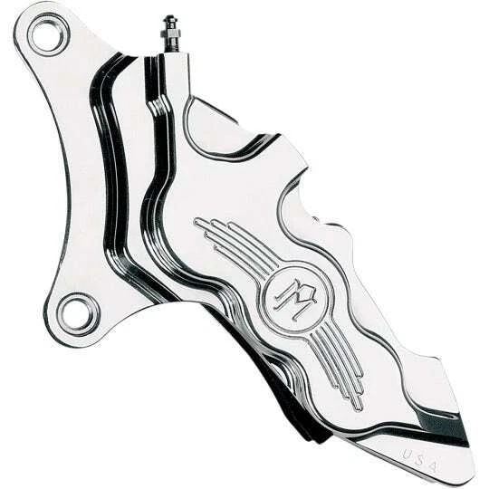 Performance Machine Chrome 13.0  Left Side 6 Piston Calipers for 00-20 Harley - Image 1 of 1