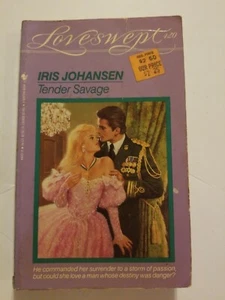Tender Savage Iris Johansen 1990 Loveswept Vintage Paperback 420 - Picture 1 of 1