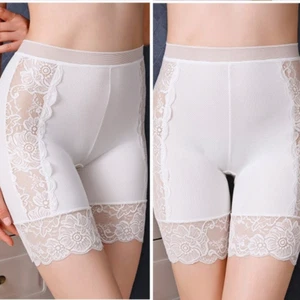 Women Safety Shorts Pants Lace Seamless Panties Lingerie Boyshorts Underwear - Picture 1 of 13