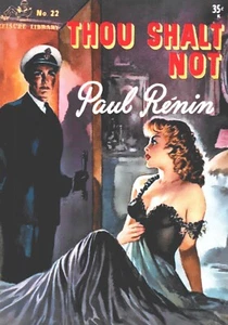 Thou Shalt Not, tarjeta coleccionable creada a medida (parte posterior en blanco) - Imagen 1 de 1