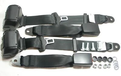 2 NEW REAR MERCEDES W108 , W109 , TRW / REPA SEAT BELTS , MADE IN GERMANY - Image 1 of 4