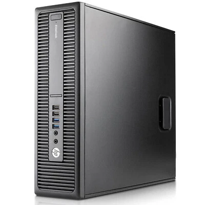 PC Computer Desktop HP 800 G2 SFF i5 Ram 16Gb SSD 240Gb Win 11 (Ricondizionato) - Immagine 1 di 4