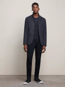 John Varvatos Slim Fit Lightweight Breathable Blazer Soft Jacket Mens 40 EU 50 - Picture 1 of 17