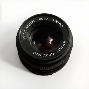 Pentacon Auto f1.8 50mm Multi Coating Lens M42 Screw Mount - Picture 1 of 3