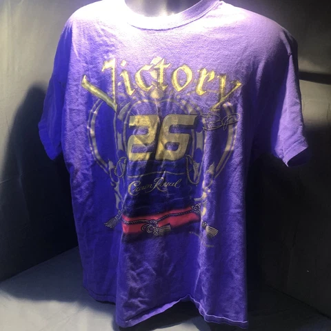JAMIE MCMURRAY #26 CROWN ROYAL ROUSH RACING T-SHIRT PURPLE  X-LARGE Cover