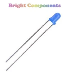 50 x blaue LED 3 mm - diffus - UK-Verkäufer - Bild 1 von 1