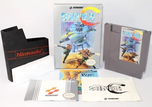 Super C NES Nintendo Complete CIB Authentic! Good Condition w/ Poster! Rare! - Picture 1 of 16